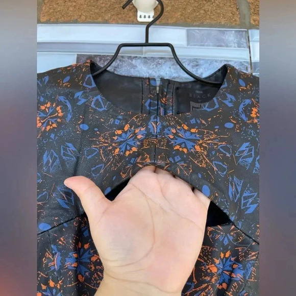 Markus Lupfer x ASOS leather skater dress size 6 - Picture 7 of 14